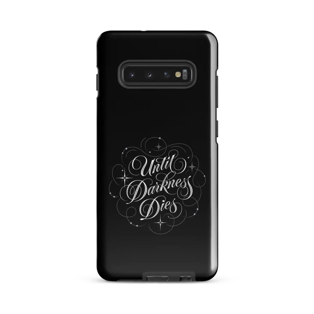 Until Darkness Dies (swirls design) Samsung Case product image (3)