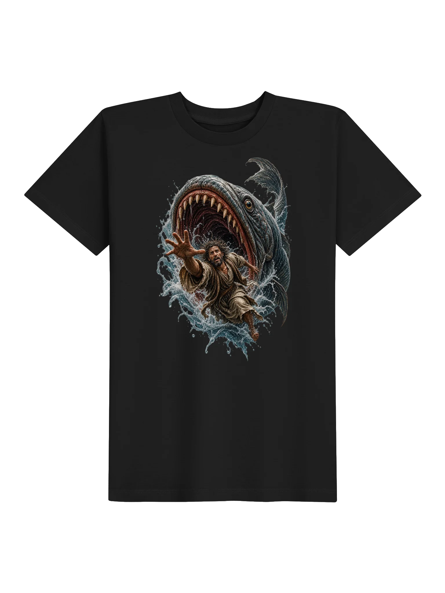 Jonah and The Great Fish Kids T-Shirt product image (1)