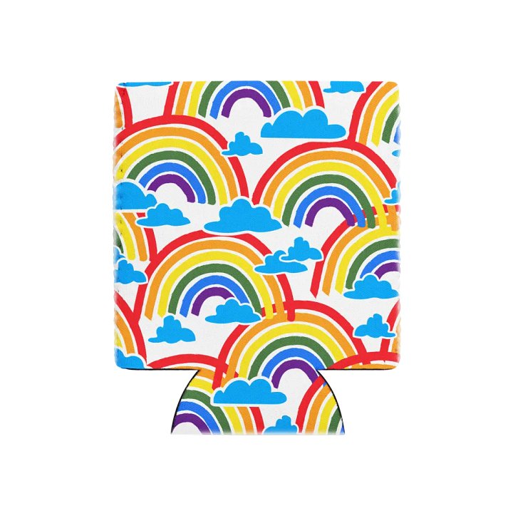 Rainbow Cloud Can Cooler product image (1)