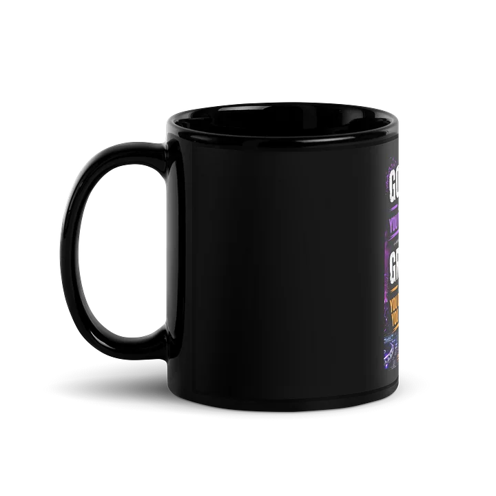 Good DJs Play Music Glossy Black Mug product image (2)