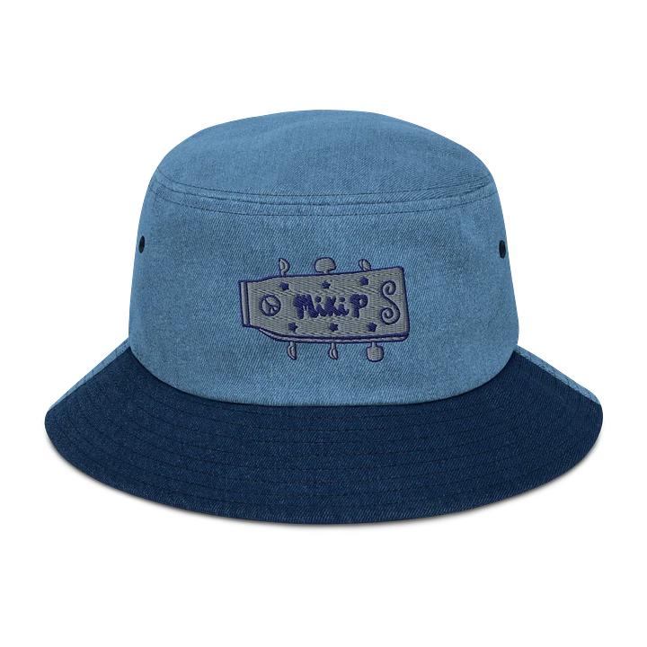 Miki P Guitar Denim Bucket Hat product image (1)