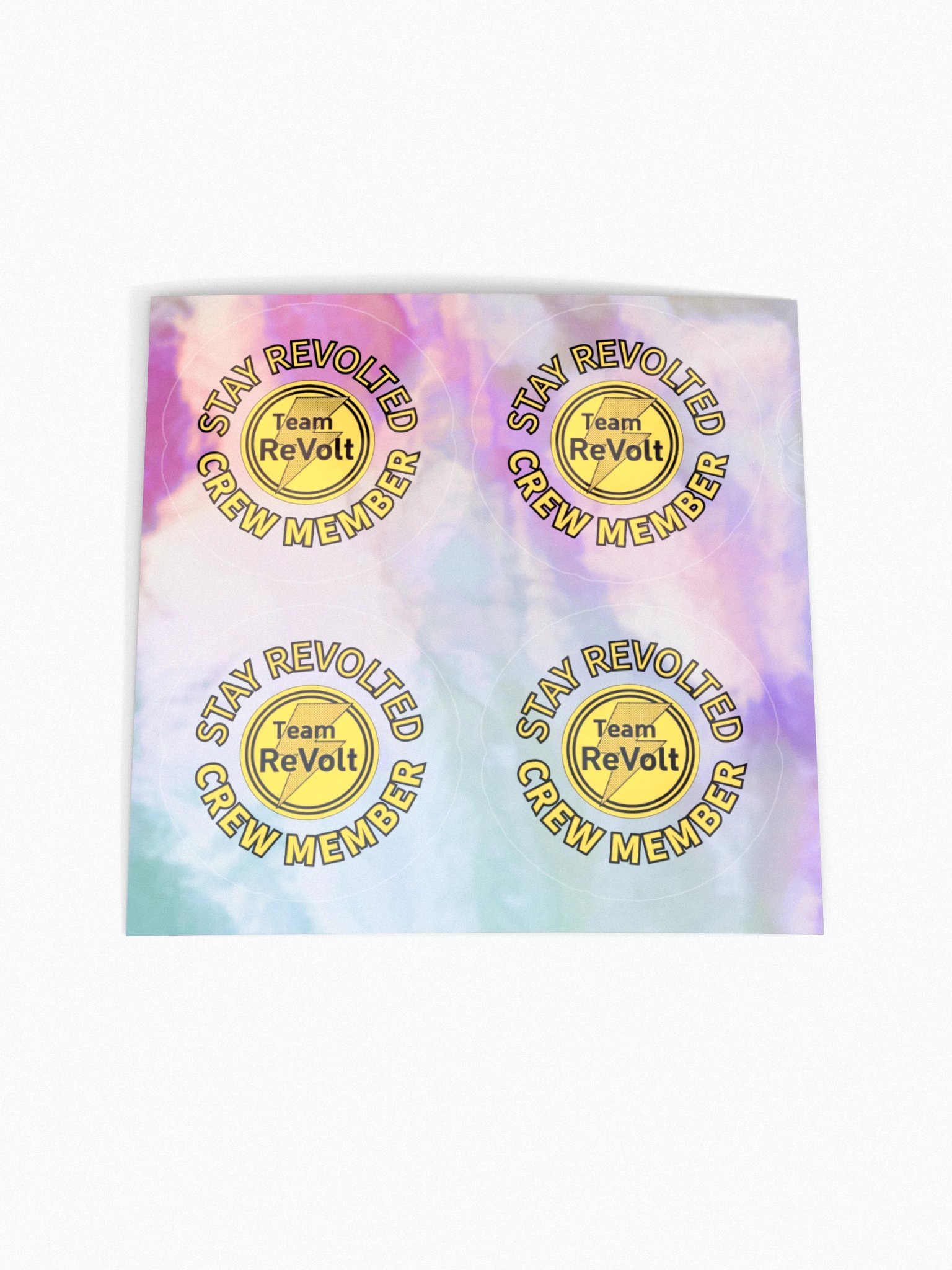 Team ReVolt Holographic Logo Stickers product image (1)