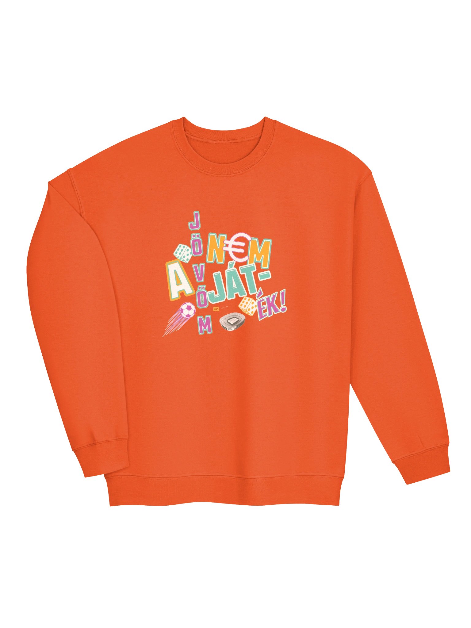 A jövőm nem játék! Unisex Gildan Pulcsi_EQALL.hu® Originals_Türkisz / Lila / Mustár product image (17)
