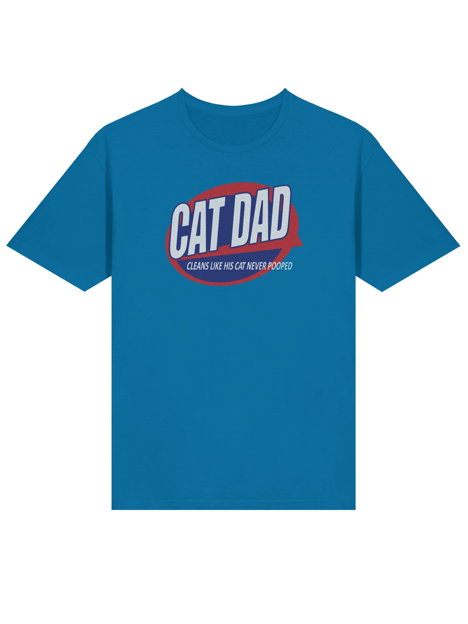 Cat Dad The Litter Box Cleaner - Unisex Adult Super Soft Lightweight T-shirt product image (17)