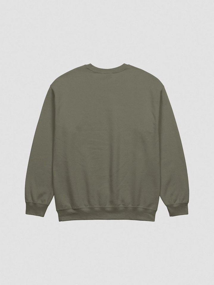 EXCLAIMING MENTALLY (L.C. tulip design) embroidered crewneck product image (20)