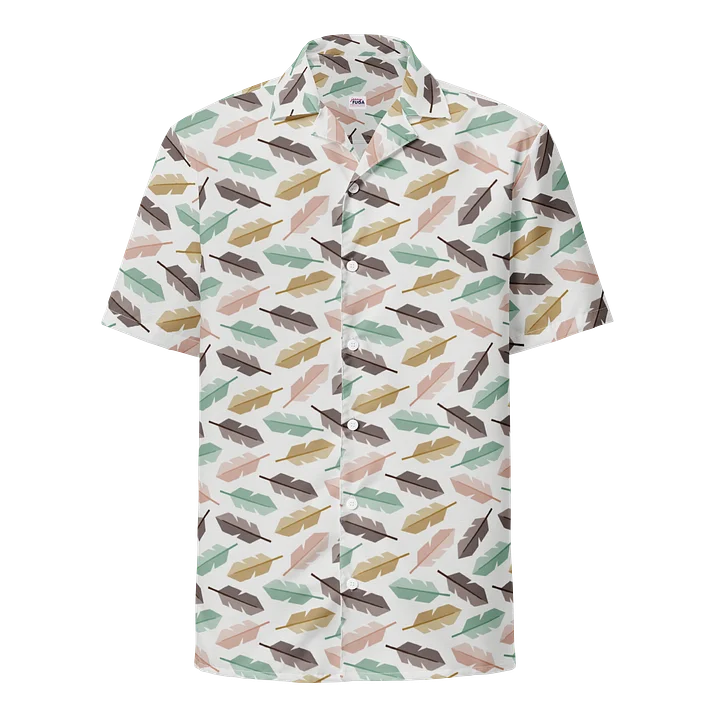 Mid-Century Modern Feathers Hawaiian Shirt product image (1)