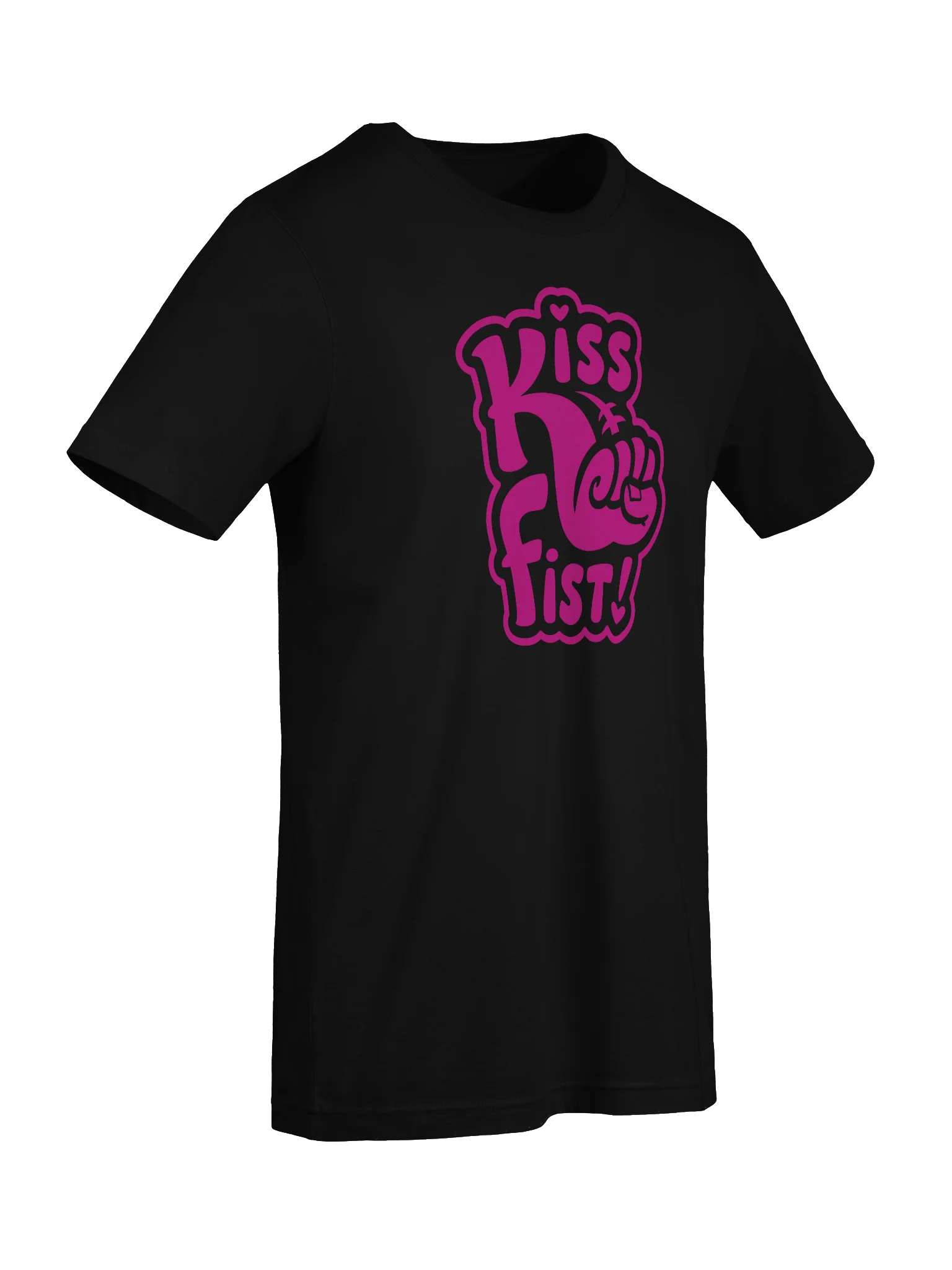 Kiss Fist Pretty in Pink Graphic Tee product image (7)