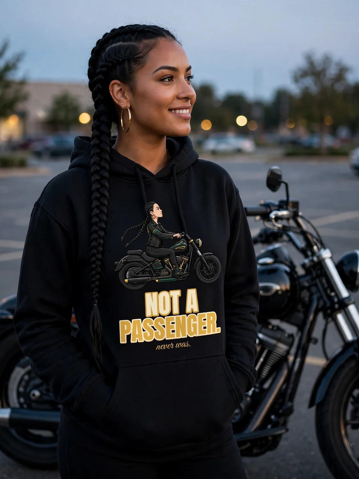 Not a Passenger Hoodie product image (89)