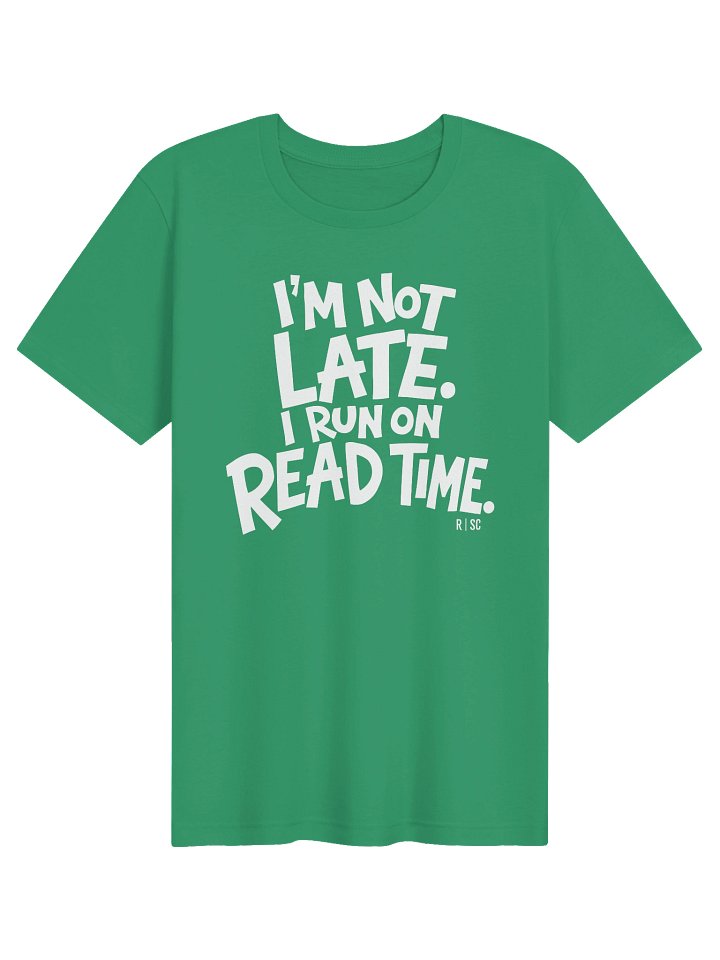 Read Time T-Shirt (White) product image (91)