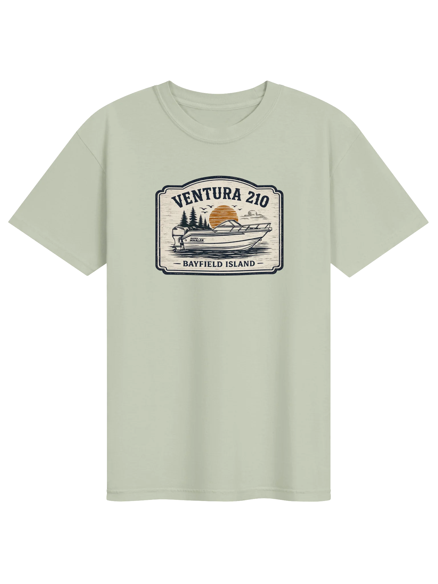 Ventura 210 Bayfield Island Vintage Boat Tee product image (5)