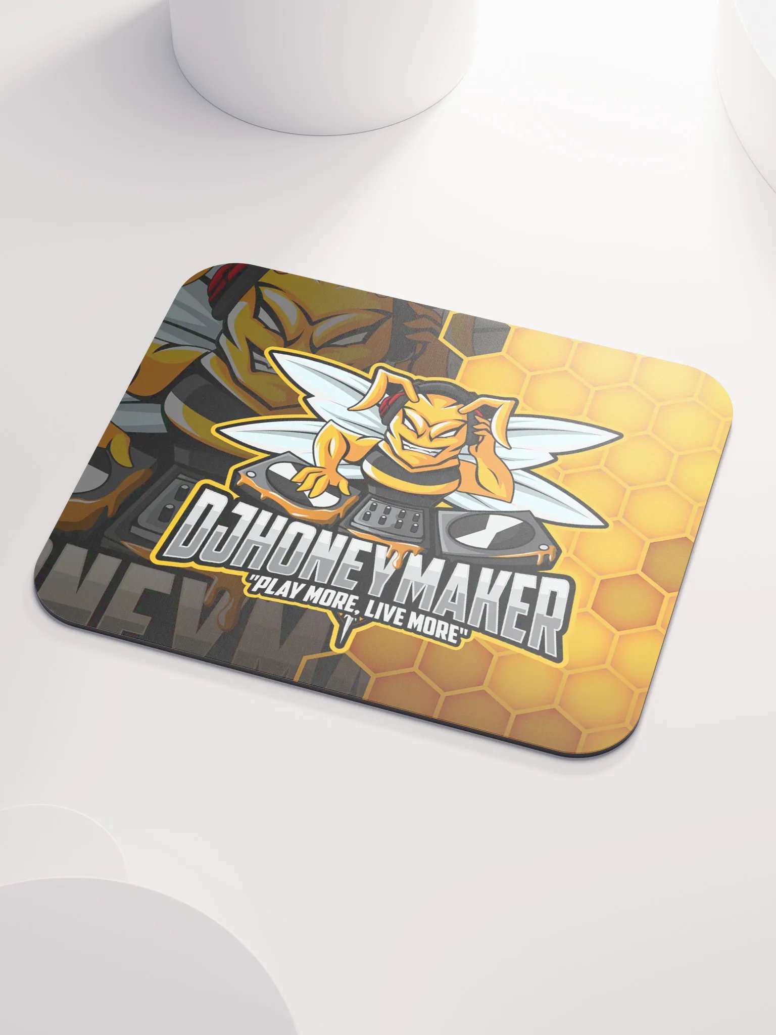 Logo With Texture Classic Mouse Pad product image (3)