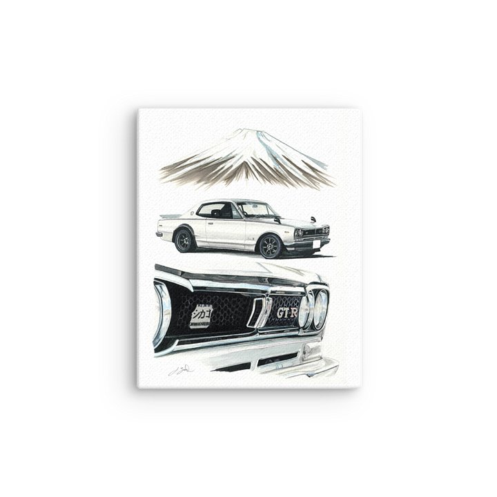 Jap Car Canvas Print product image (12)