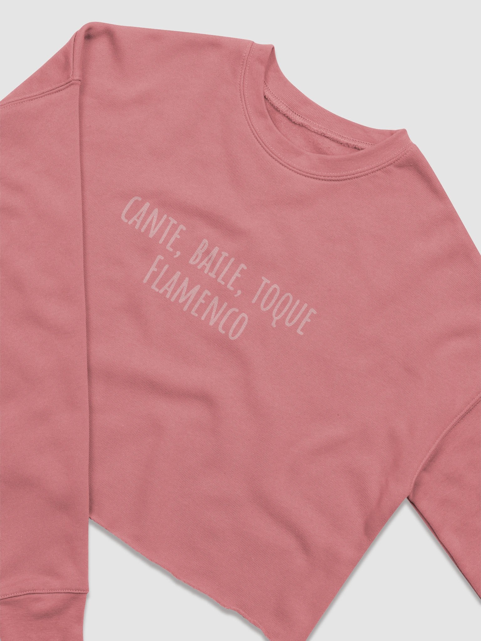 "Carmen" Studio cropped Long Sleeve Red / White product image (5)
