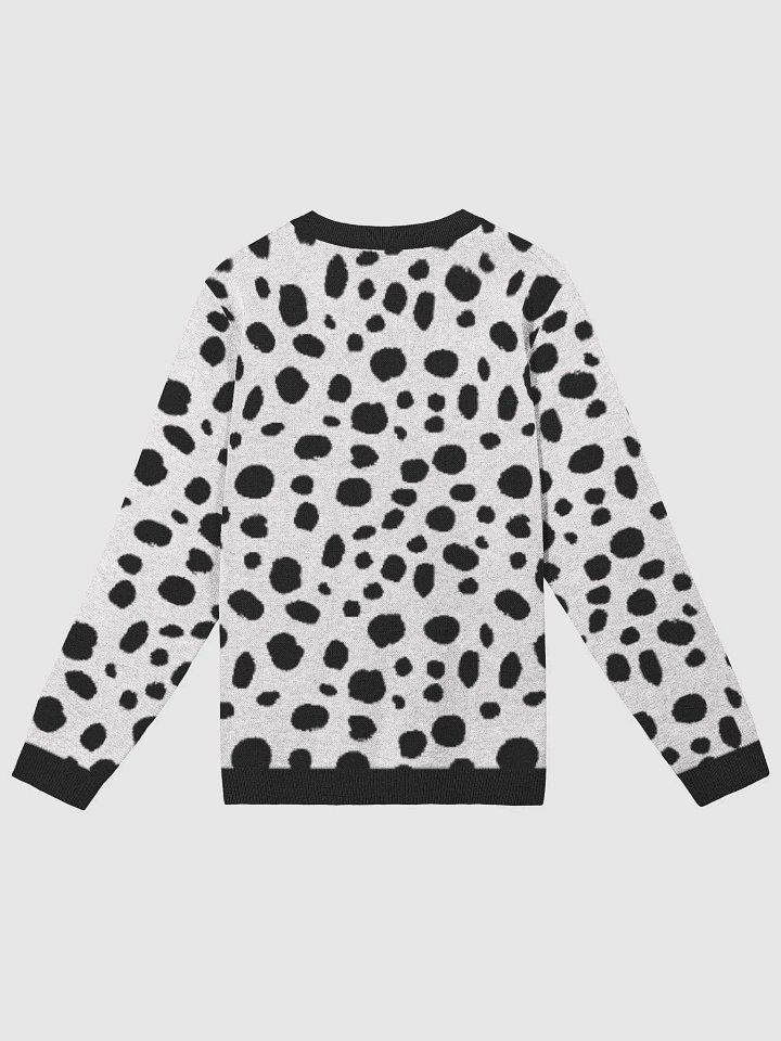 Dalmatian and Cheetah Print Knitted Crewneck product image (2)