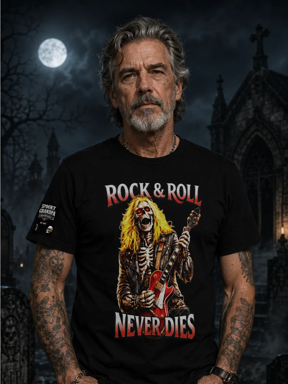 Rock & Roll Never Dies – Eternal Riff Edition – Men's Tee product image (3)
