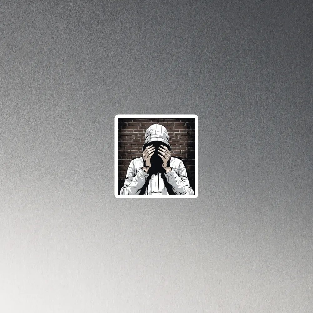 PREMIUM VINYL MAGNET ⚫️ Mind Overwhelm product image (4)