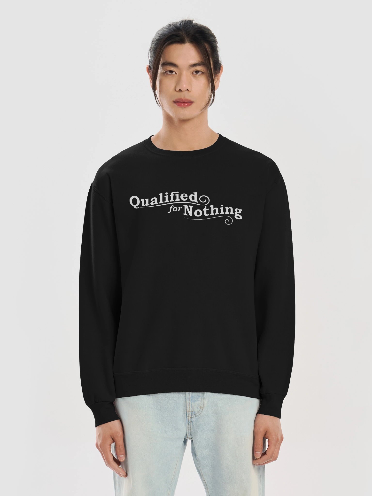 Qualified for Nothing Sweatshirt (Dark) product image (8)