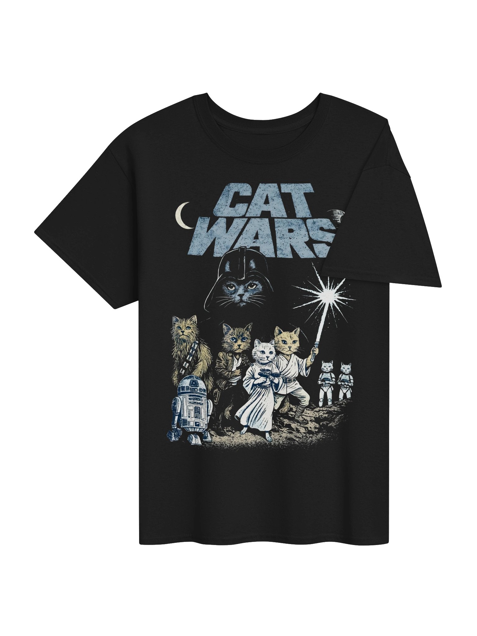Cat Wars Parody Graphic Tee product image (4)