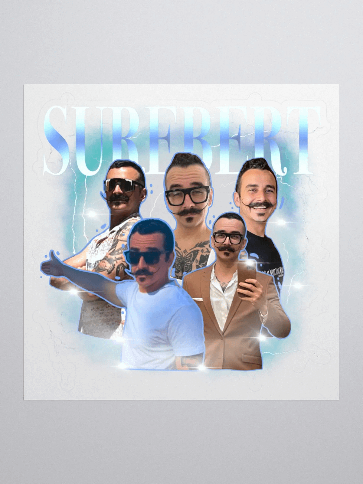 Surebert Stickers | Bert