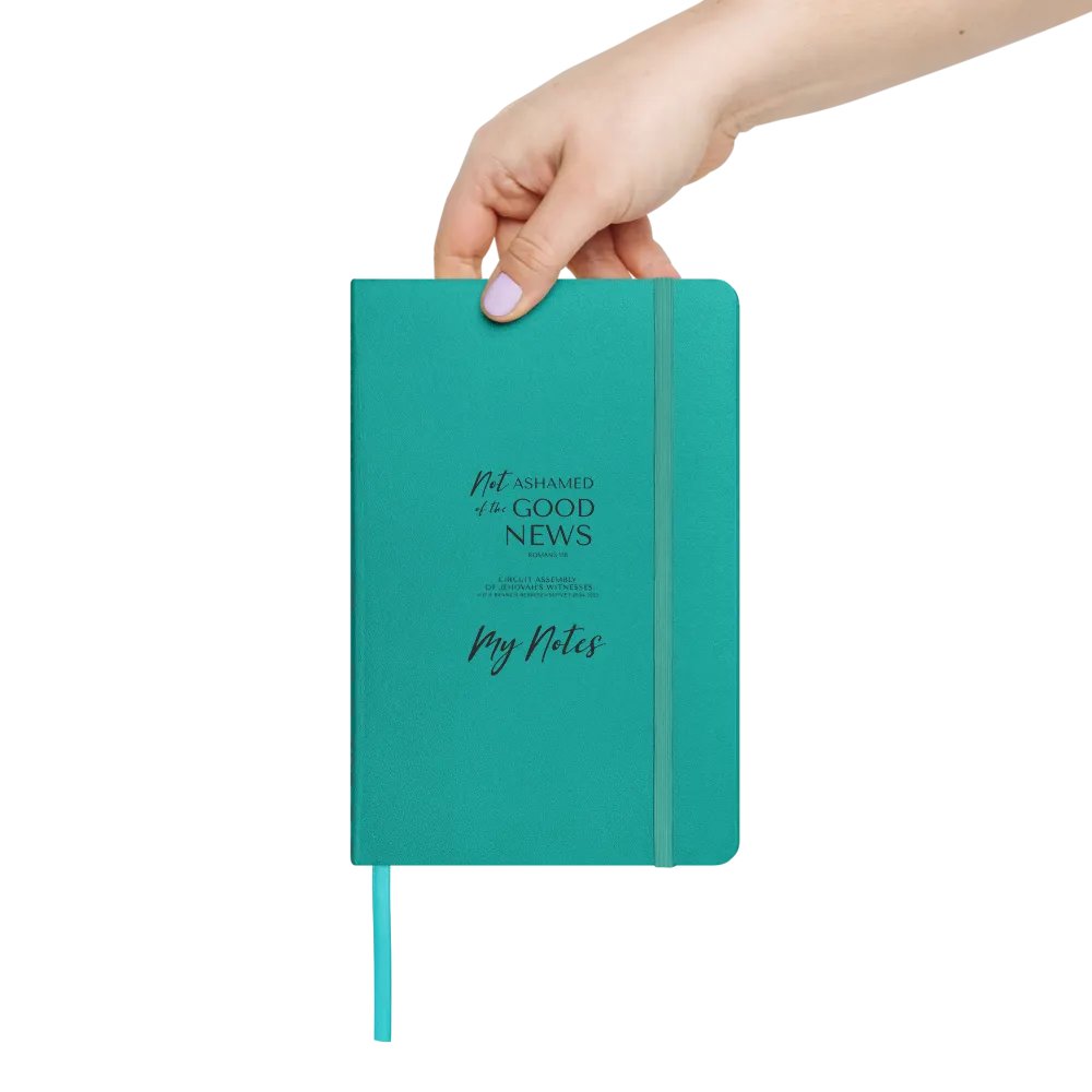 'Not Ashamed of the Good News' Hardcover Notebook product image (43)