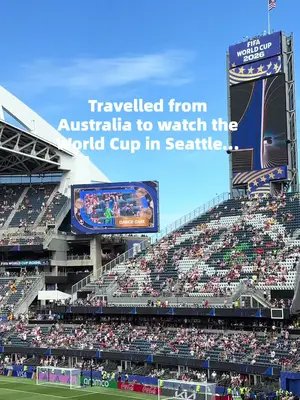 I never dreamed of ticking off the FIFA World Cup from my bucket list, but here we are in 2026. #football #fifaworldcup #worldcup2026 #usa #seattle