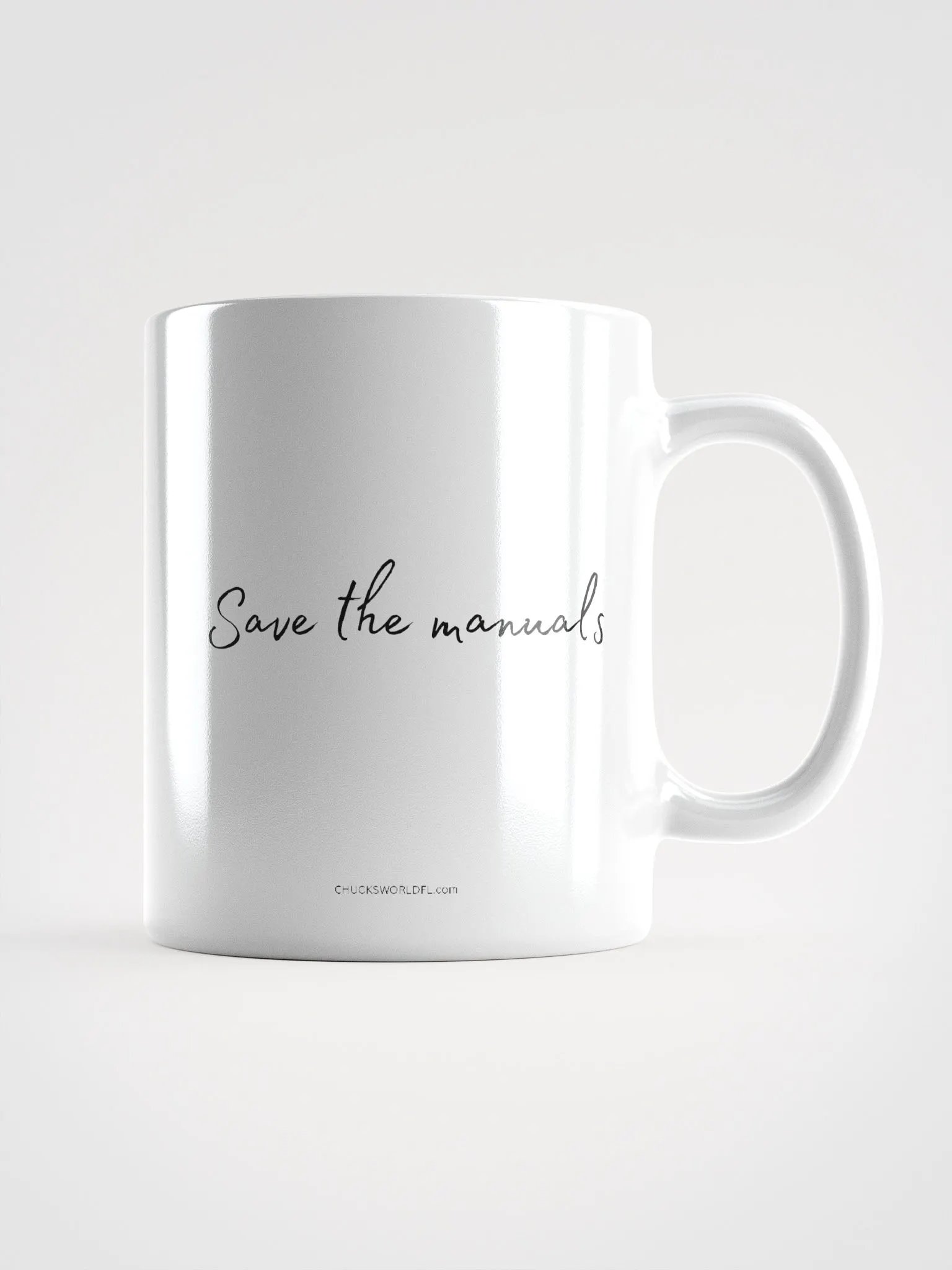 Jacksonville FL, Save the manuals MUG product image (2)