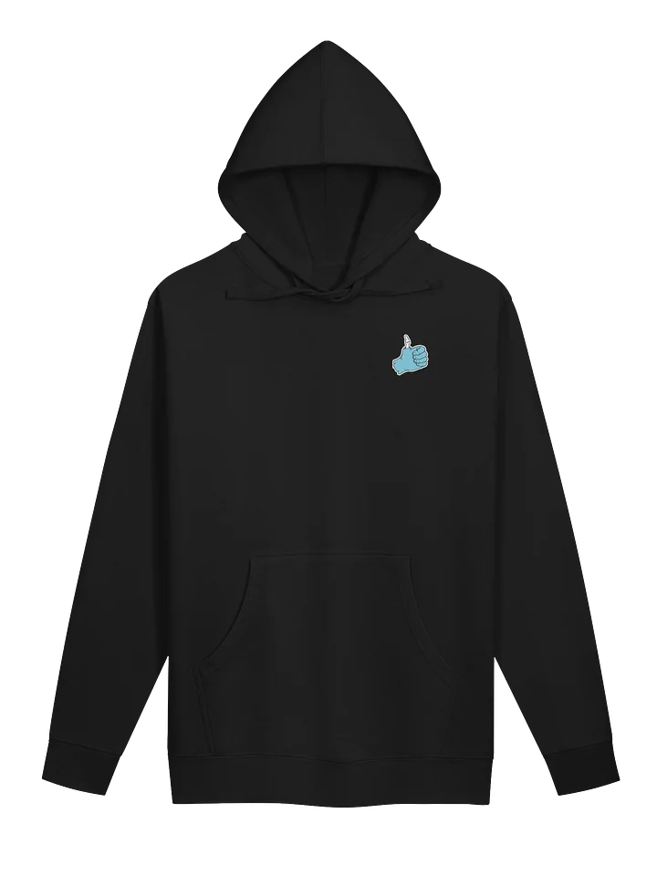 Blue Thumbs-Up Bass Thumb Hoodie product image (3)