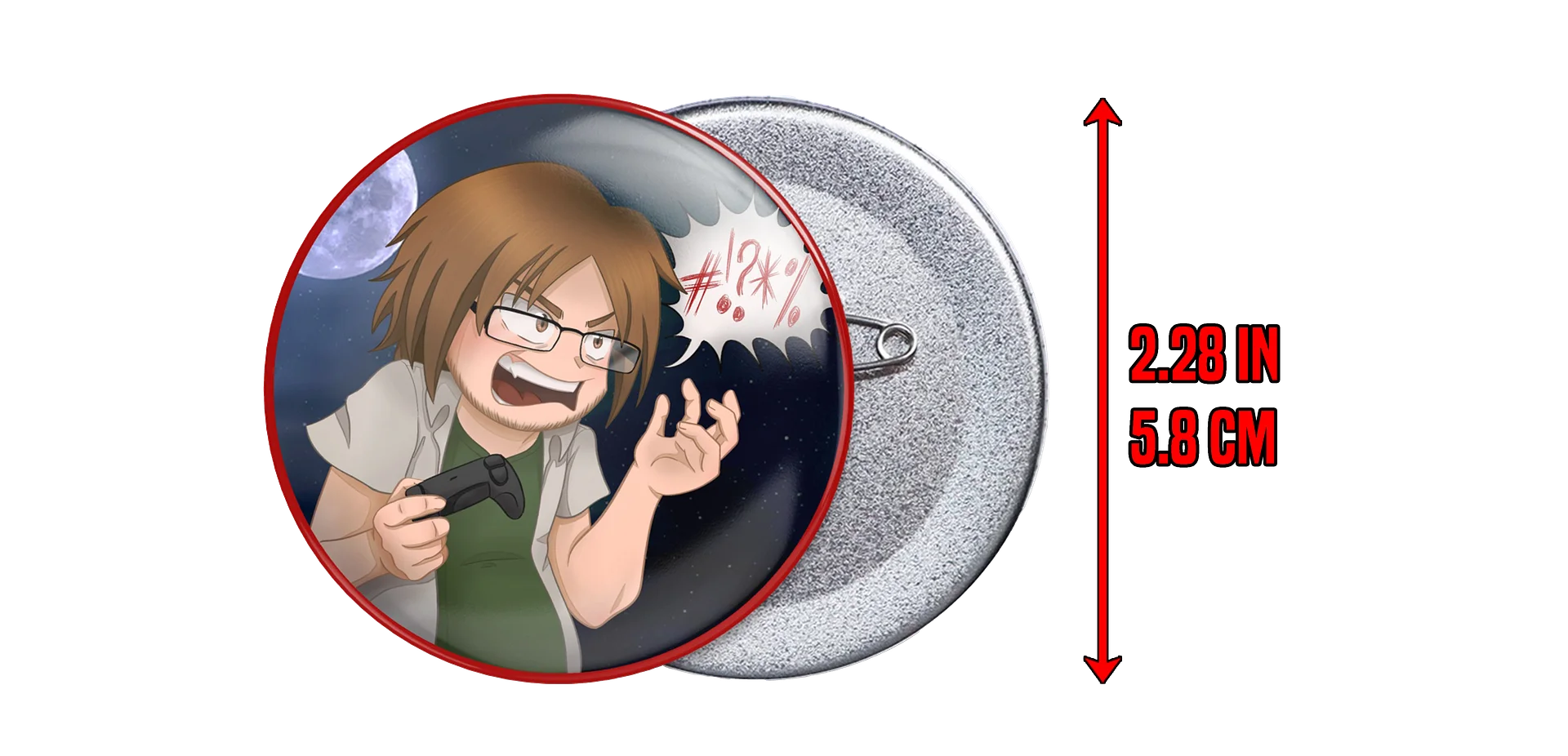 Ivan Badge (Button Pin) [LIMITED EDITION] product image (2)