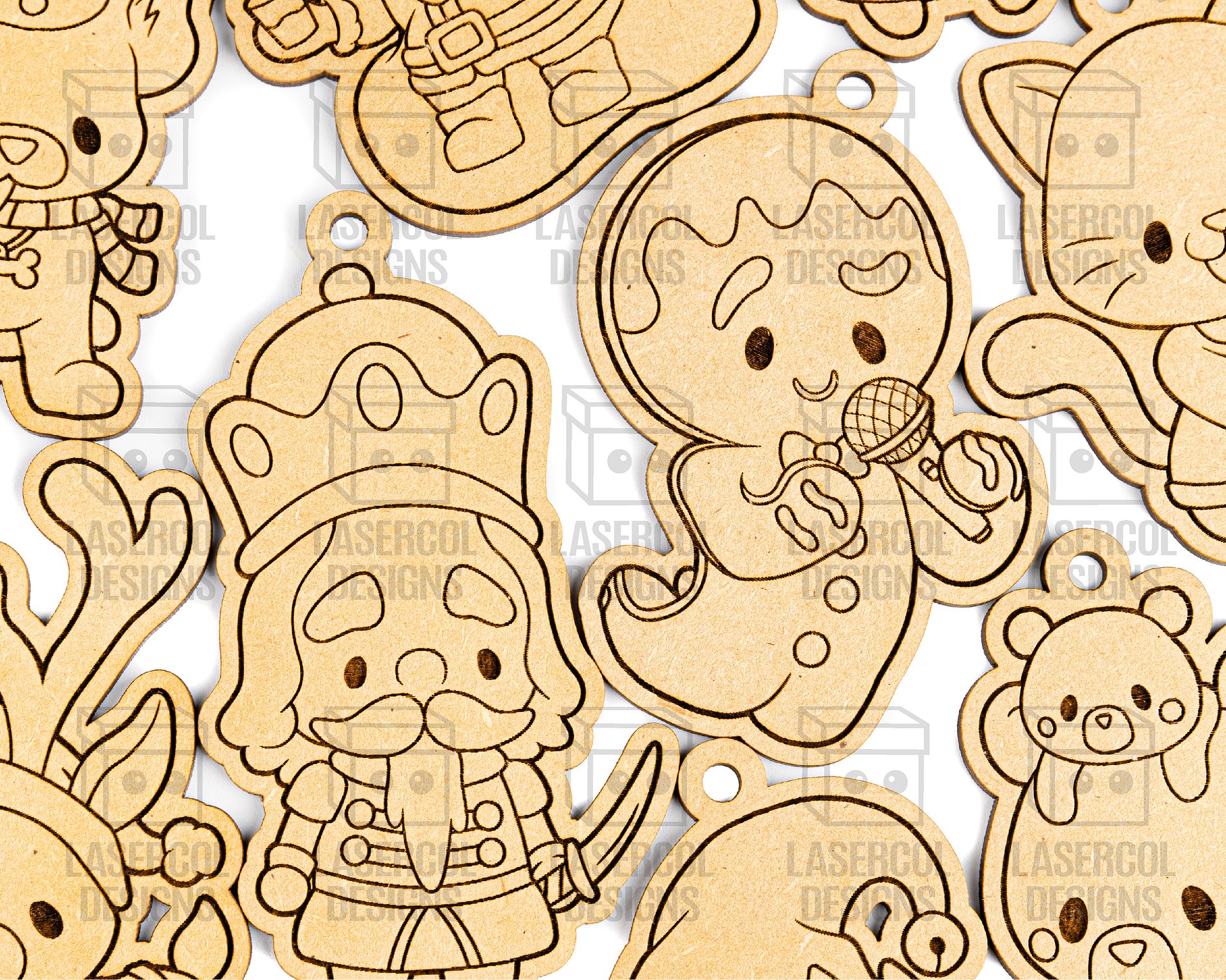 Christmas Ornaments - Laser Cut Files product image (8)
