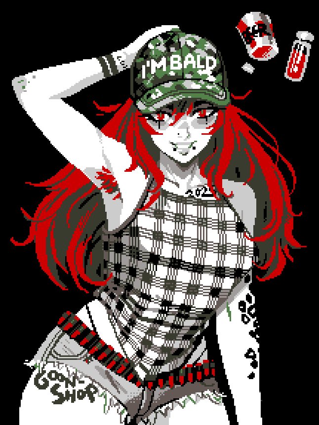 I'M BALD camo trucker hat product image (2)