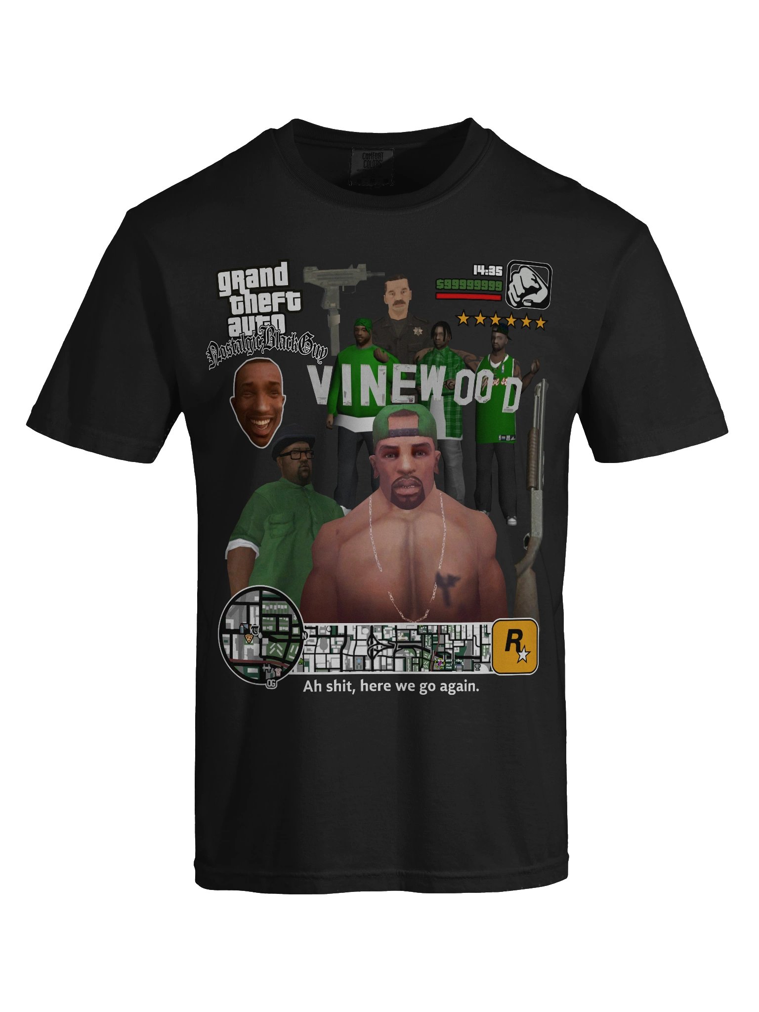 Vinewood Legends Collage T-Shirt product image (59)