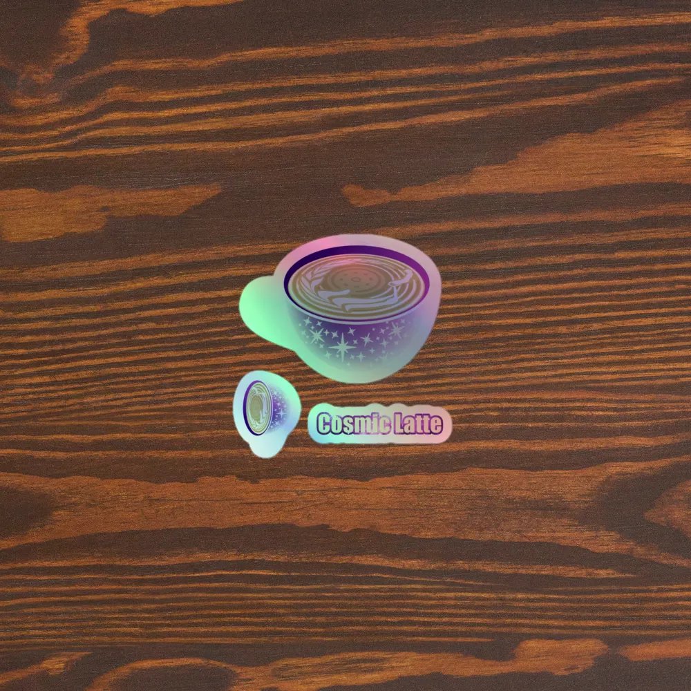 Cosmic Latte mug stickers product image (3)