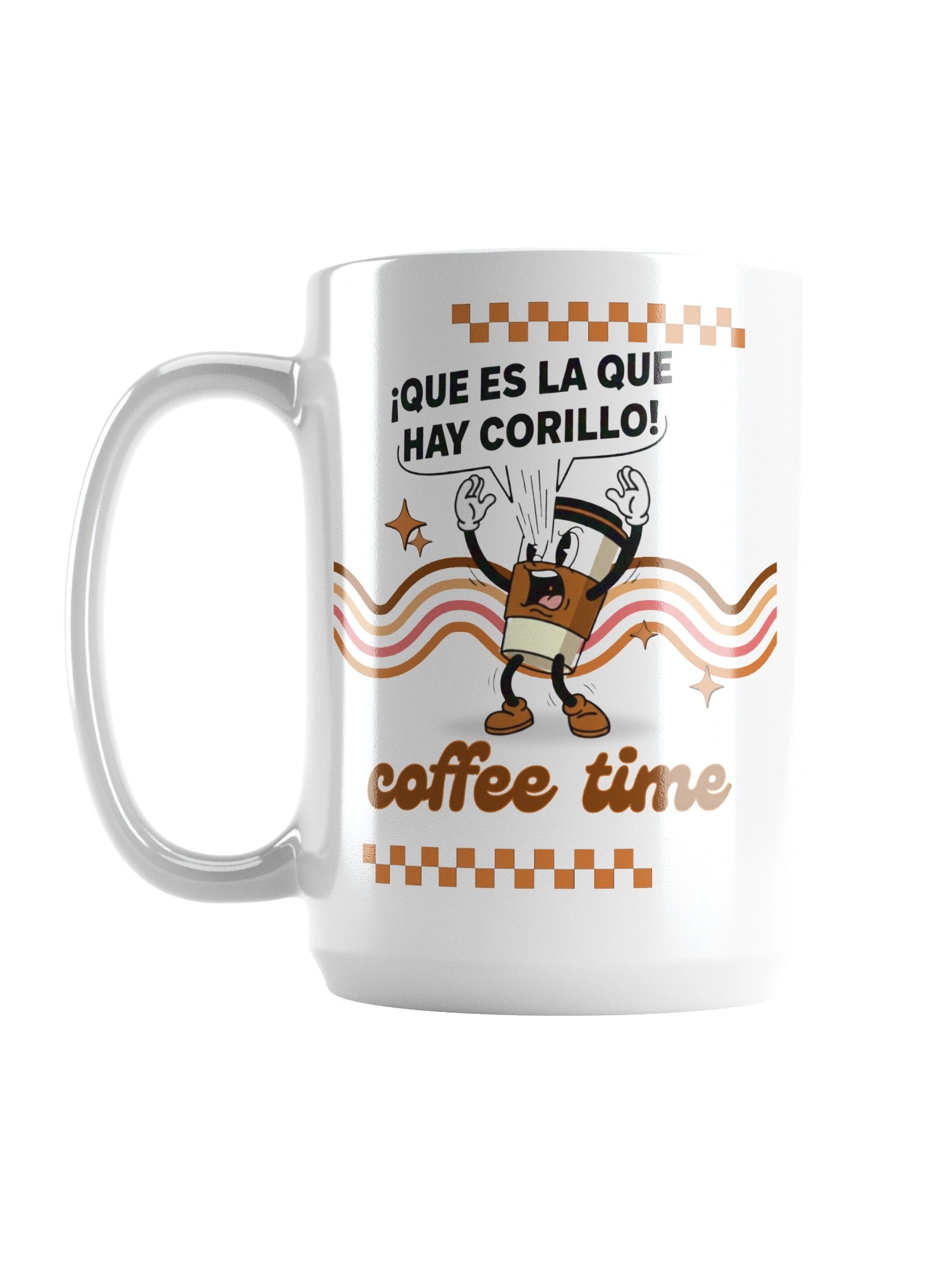 ¿Qué es la que hay, Corillo? Coffee Time Mug product image (1)