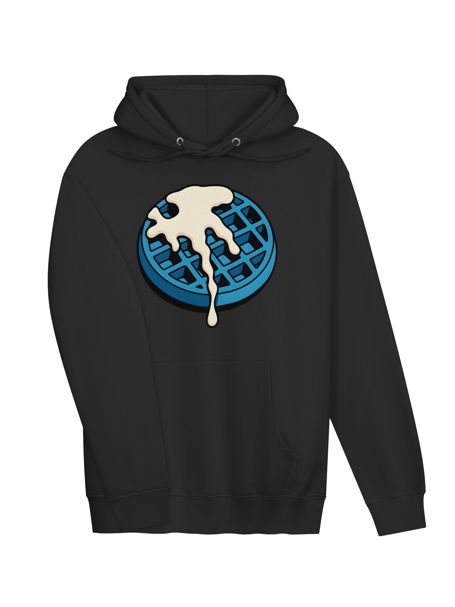 BLUE WAFFLE HOODIE product image (3)