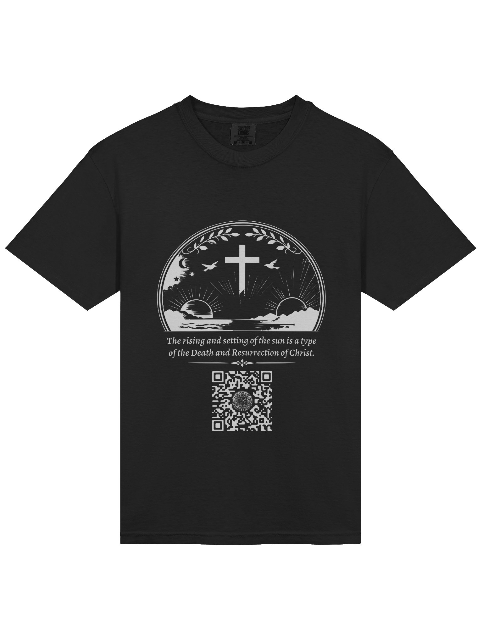 Rising and Setting of the Sun (White on Black/Color) product image (26)