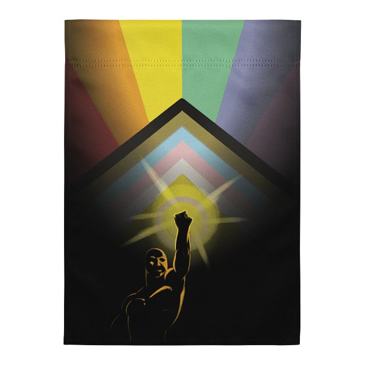 Fight with Pride Garden Flag product image (1)
