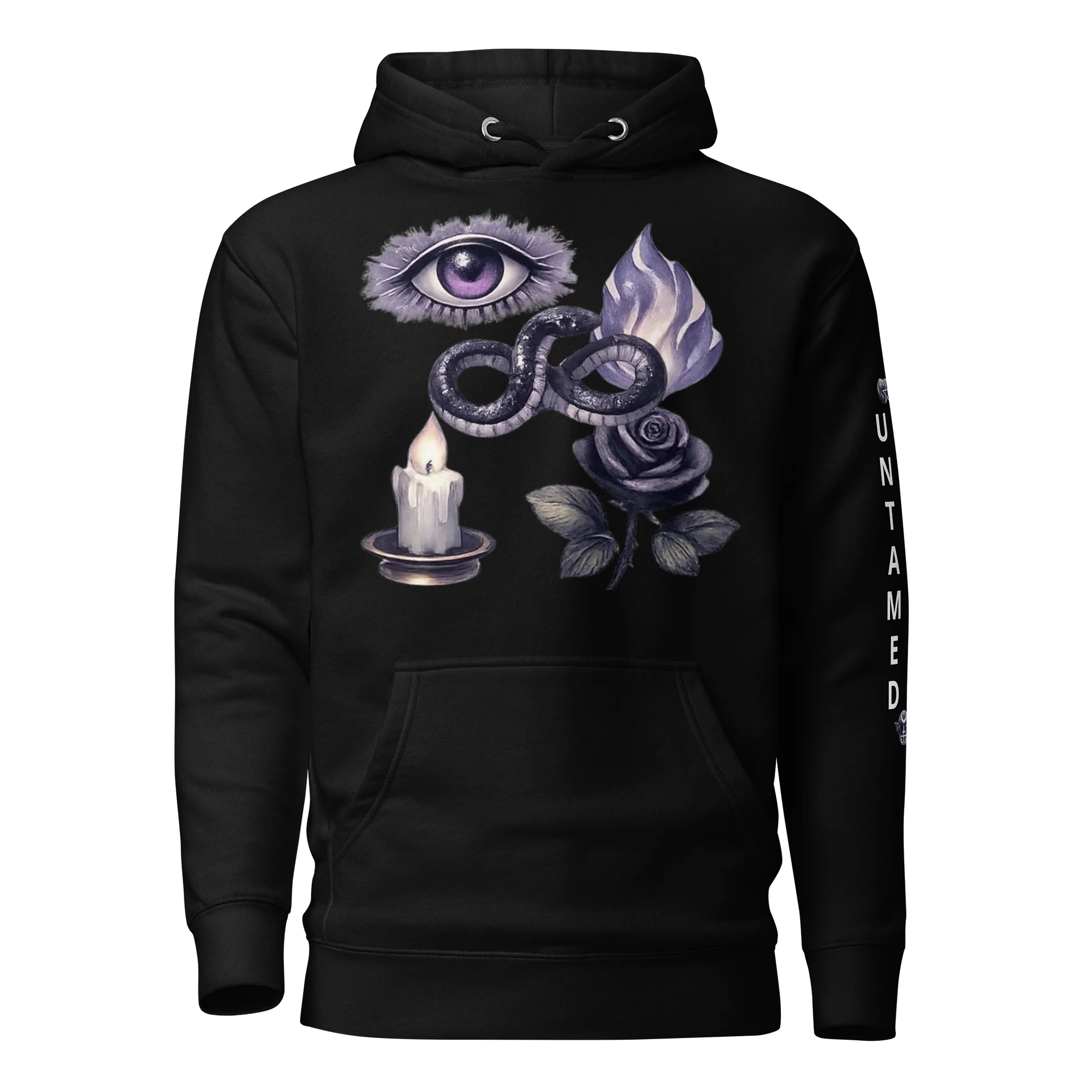 Lilith Untamed Goddess Hoodie – Symbolic Streetwear & Dark Feminine Altar Wear product image (1)