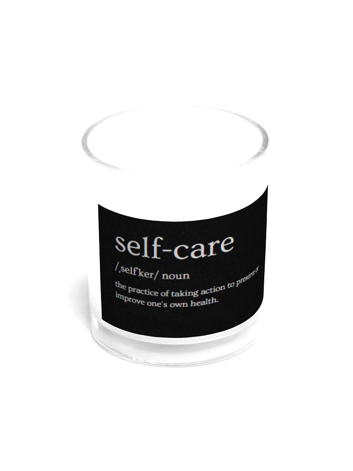 Self care candle product image (2)