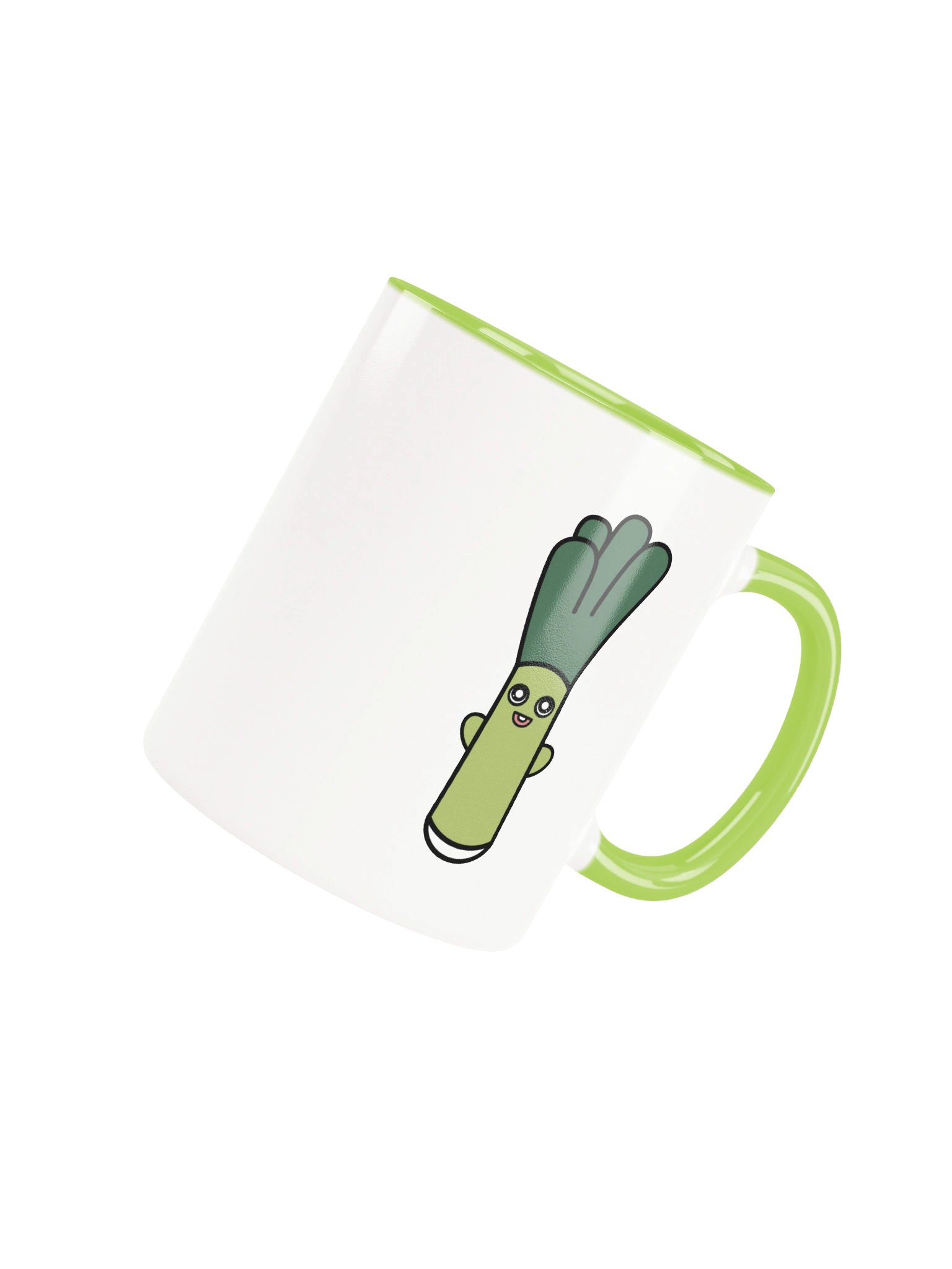 mug with a leek product image (9)