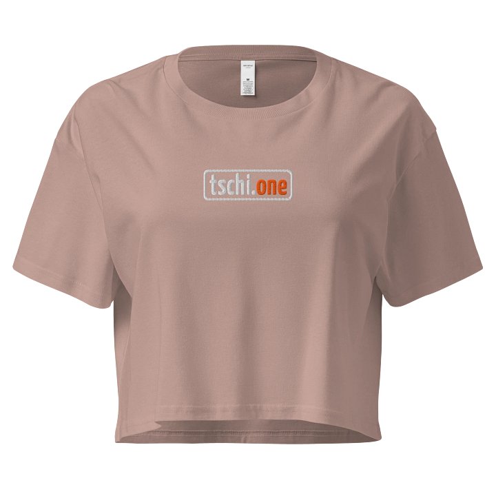 Tschi.One Classic Logo Crop Top (gestickt) product image (13)