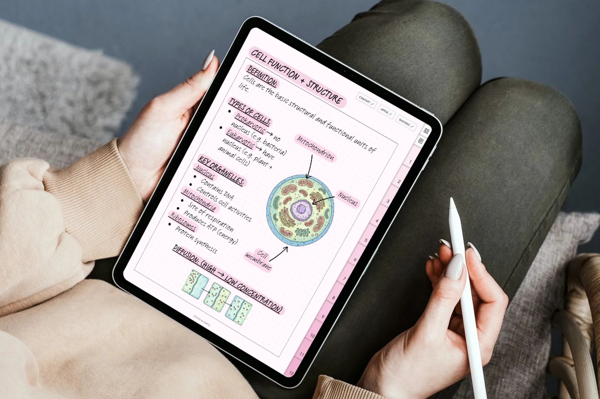 Smart Digital Notebook - Pastel Pink product image (11)