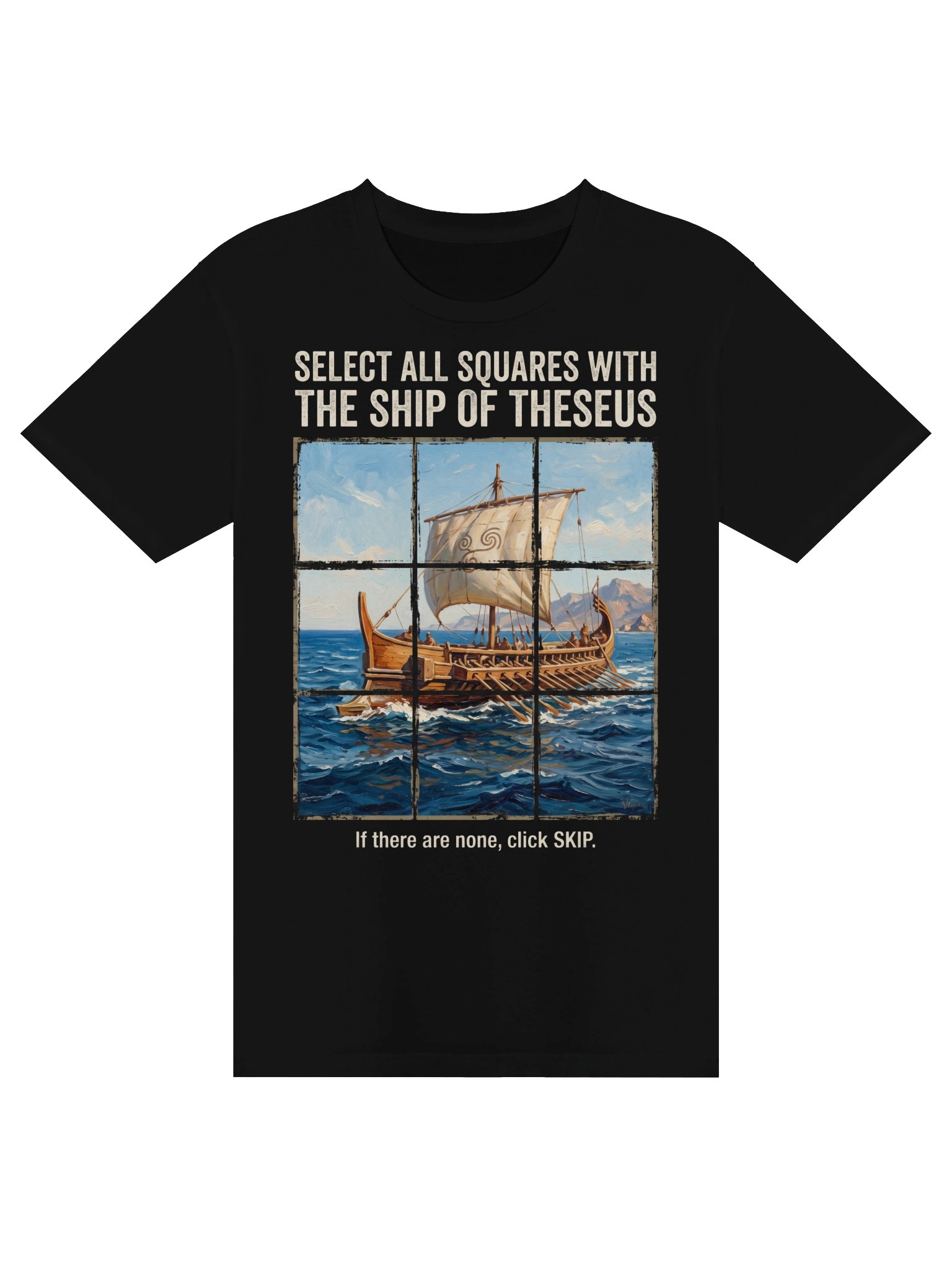 Ship of Theseus - Philosophy Student Paradox T-Shirt product image (4)