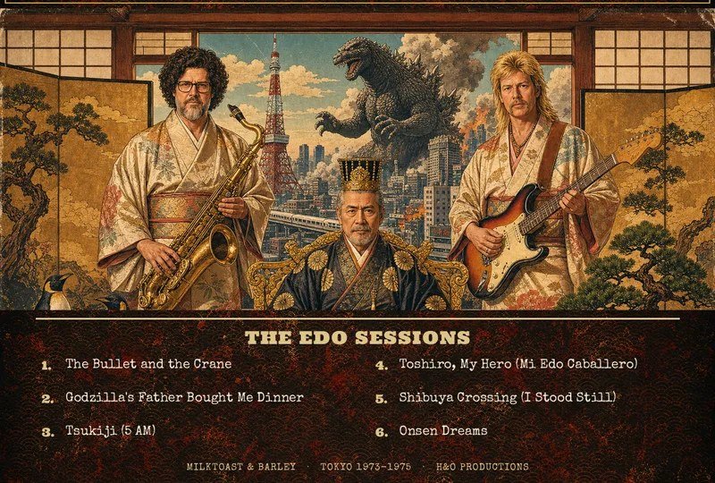 Milktoast & Barley — The Edo Sessions (Cassette) product image (1)