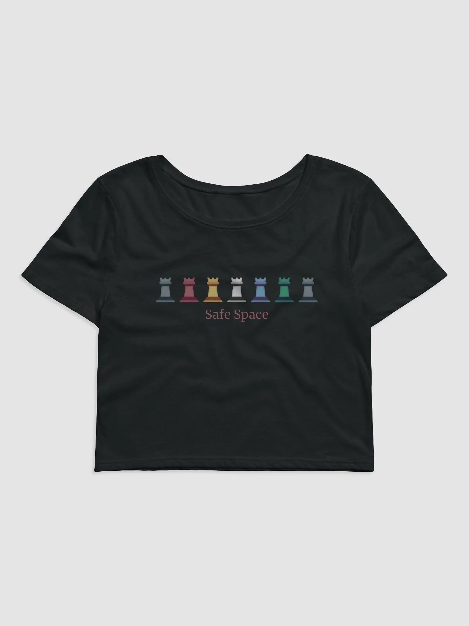 Crop Tee: Safe Space product image (1)