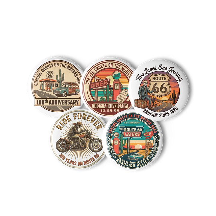Route 66 Anniversary Collection - V1 Pins product image (1)