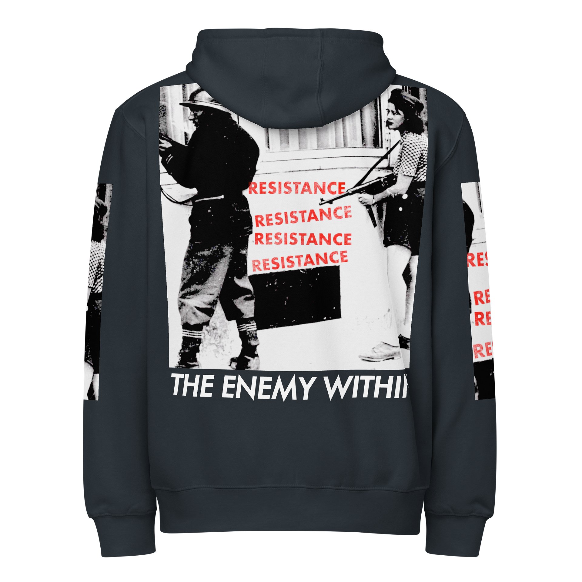 The Resistance Hoodie "Skullcrest" product image (2)