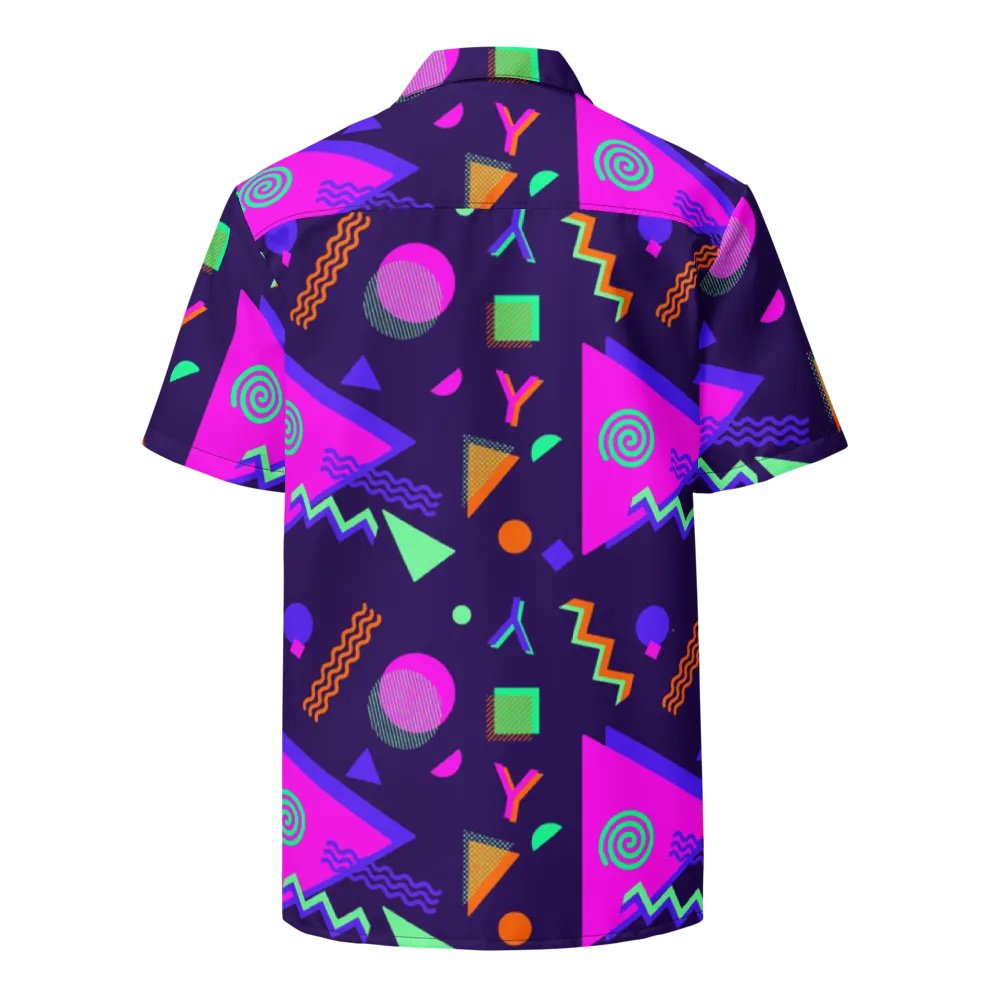 Arcade Dreams Short Sleeve Hawaiian Button up product image (3)