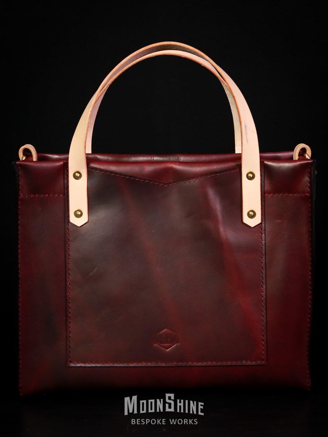 Library Tote - Burgundy product image (1)