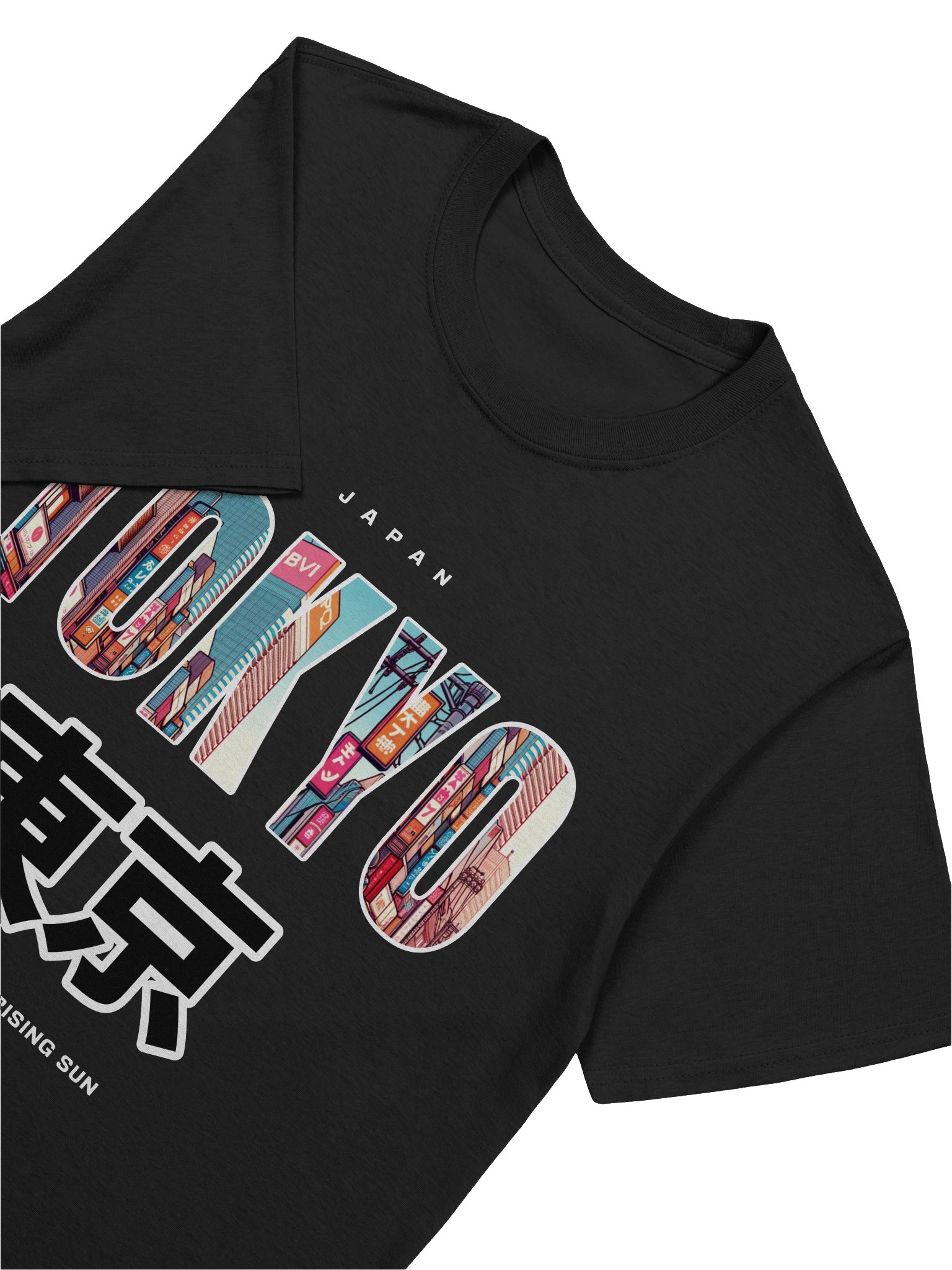 Tokyo Land of the Rising Sun T-Shirt - Gildan Softstyle product image (5)
