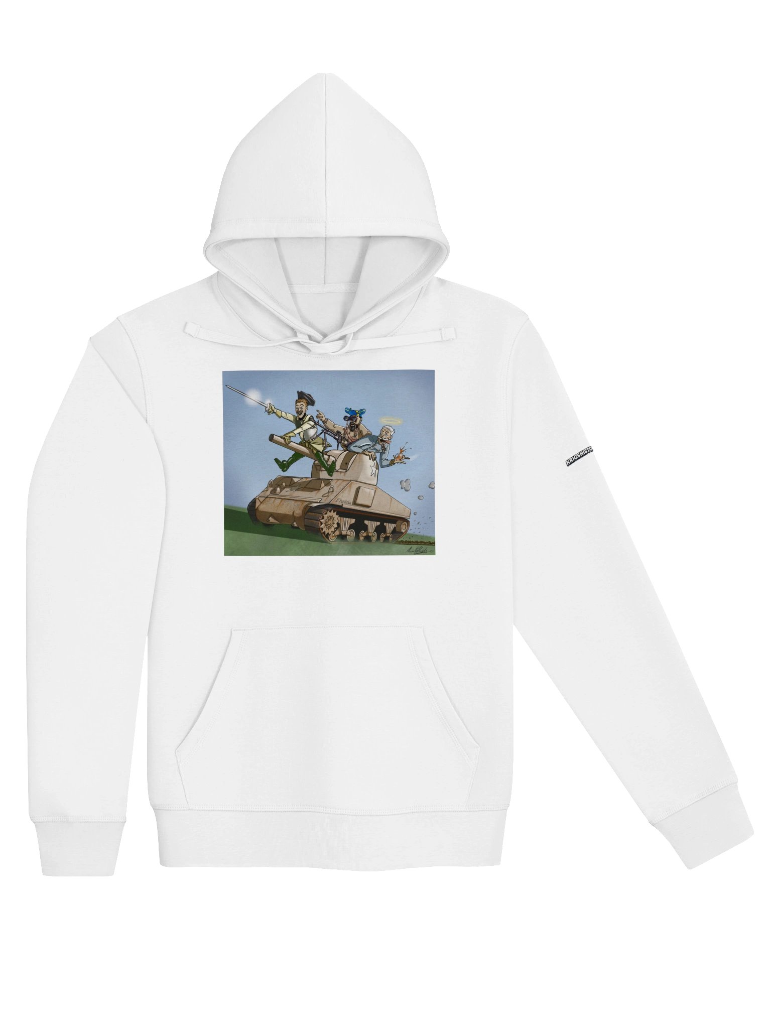 Sankt Conrads lärjungar (Organic Premium Hoodie med bakgrund) product image (5)